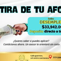 Anuncio de retiro por desempleo