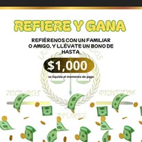 Promoción refiere y gana
